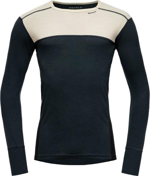Lauparen Merino 190 LS Shirt - Mens - raw white / ink / black 1