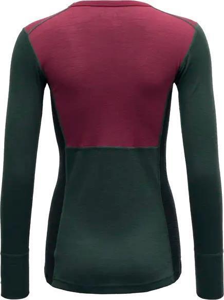 Lauparen Merino 190 LS Shirt - Womens - Beetroot / Woods / Ink 2