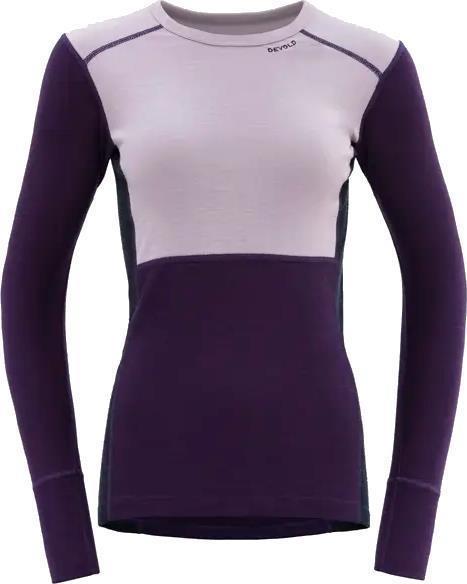 Lauparen Merino 190 LS Shirt - Womens - Orchid / Lilac / Ink 1