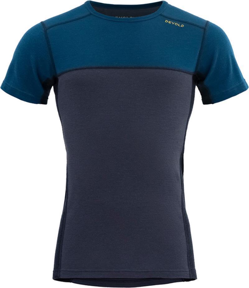 Lauparen Merino 190 T-Shirt - Mens - Flood / Night / Ink 1