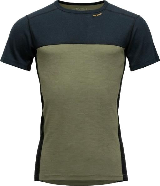 Lauparen Merino 190 T-Shirt - Mens - ink / lichen / black 1