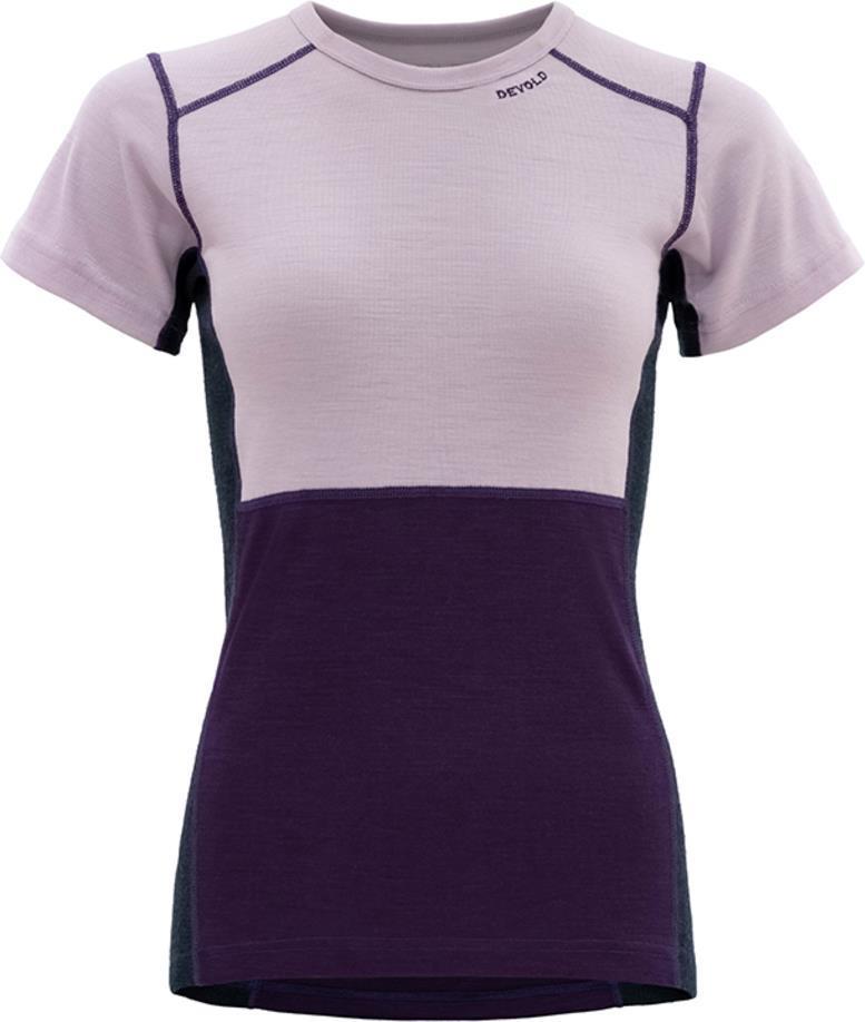 Lauparen Merino 190 T-Shirt - Womens - Orchid / Lilac / Ink 1