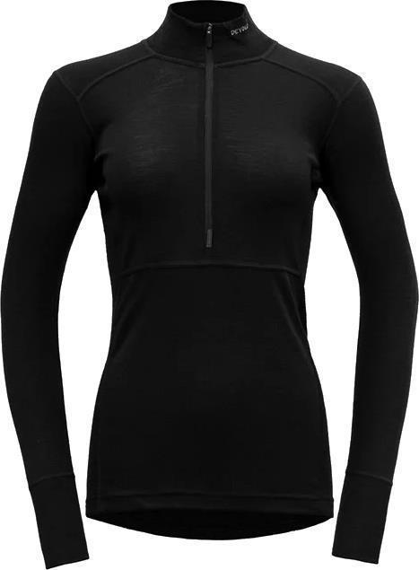 Lauparen Merino 190 Zip Neck - Womens - Black 1