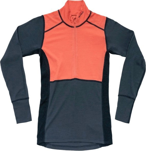 Lauparen Merino 190 Zip Neck - Womens - black 1