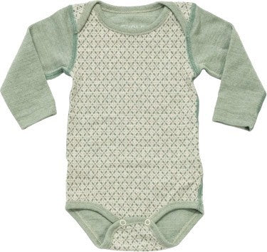 Litleegga Merino Body - Baby - raw white 1