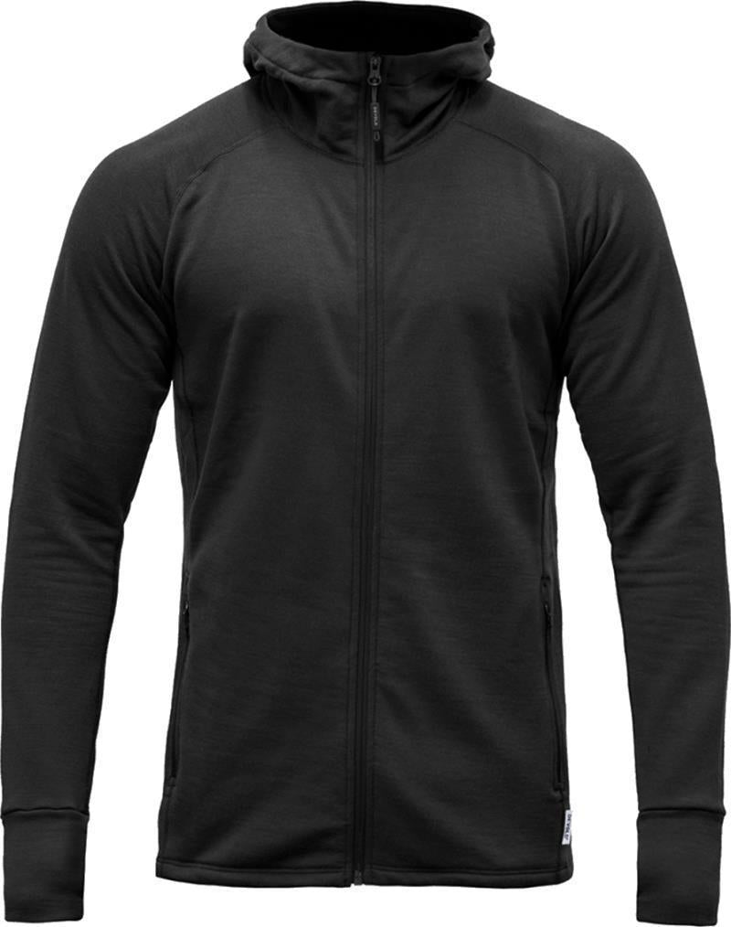Nibba Merino Hooded Jacket - Mens - Caviar 1