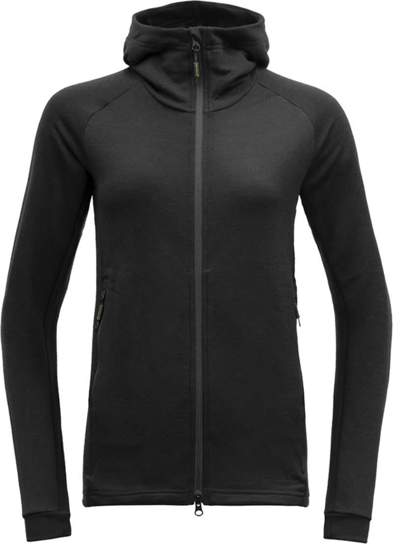 Nibba Merino Hooded Jacket - Womens - Caviar 1