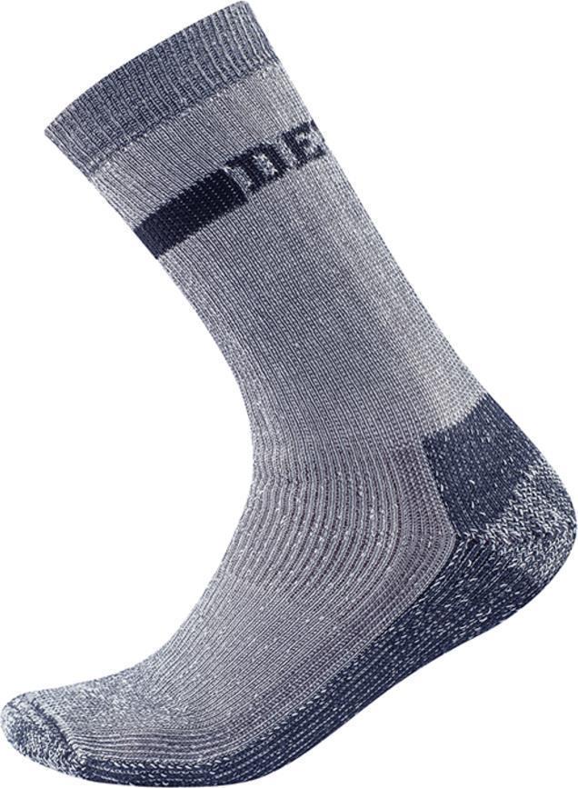 Outdoor Merino Heavy Socks - Navy Melange 1