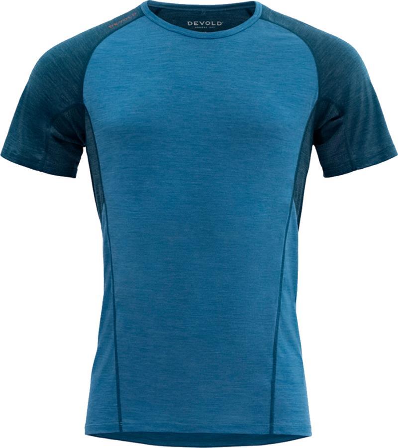Running Merino 130 T-Shirt - Mens - blue 1