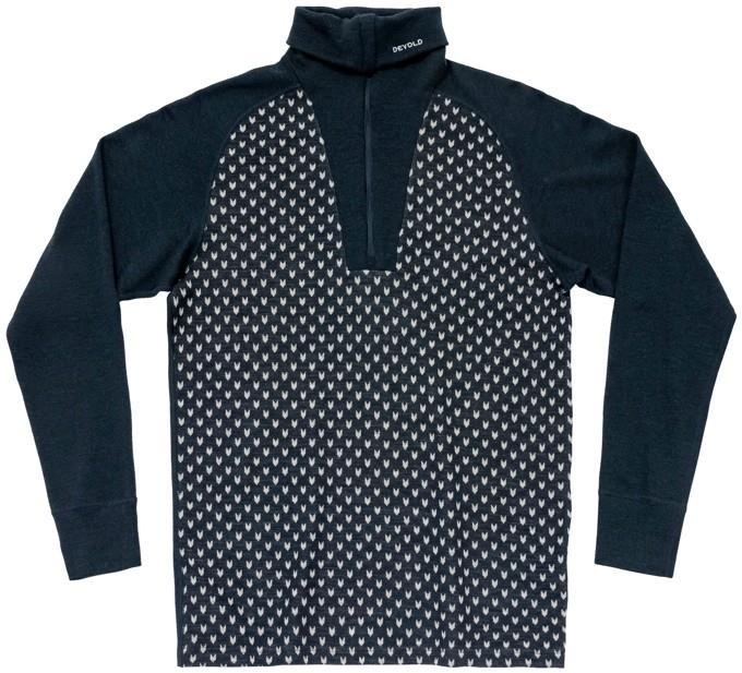 Signature Merino 230 Zip - Mens - ink / raw white 1