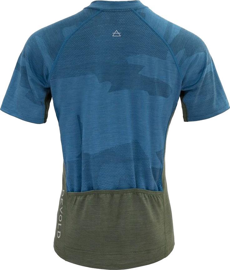 Standal Merino Tee Zip Neck - Mens - Forest 2