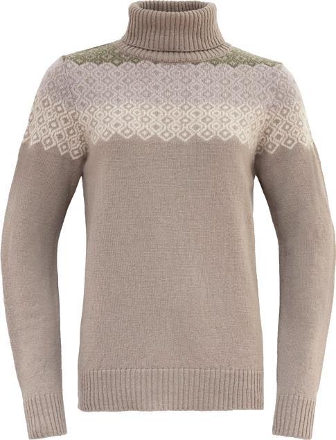 Syvde Wool High Neck - Womens - stone 1