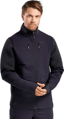 Tinden Hybrid Merino Jacket - Mens - anthracite 1