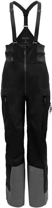 Trollkyrkja Woolshell Bib Pants - Womens - caviar 1