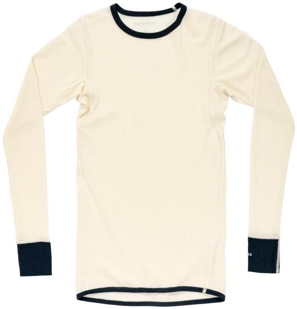 Wool Mesh 190 LS Shirt - Mens - ink / off white 1