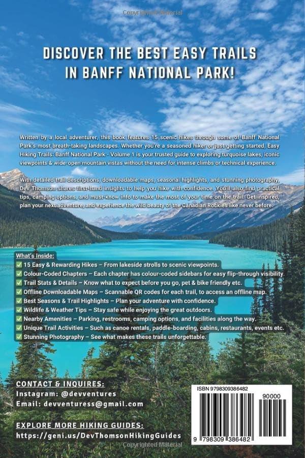 Easy Hiking Trails: Banff National Park - Vol. 1 - not applicable 1
