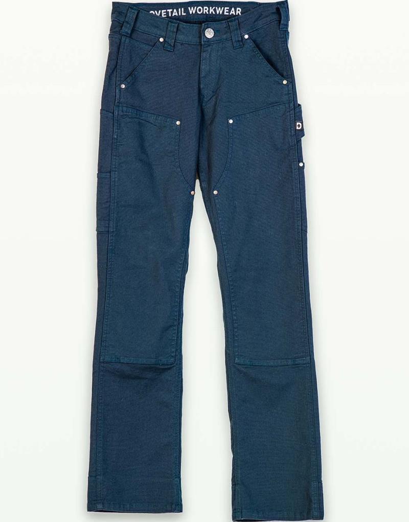 Anna Taskpant, 28" Inseam - Womens - Uniform Navy Canvas 5