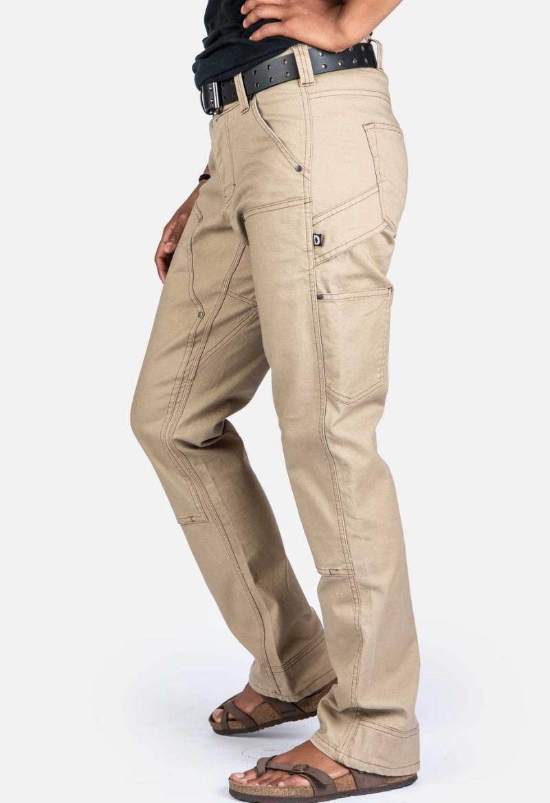 Anna Taskpant, 30" Inseam - Womens - Khaki Canvas 2