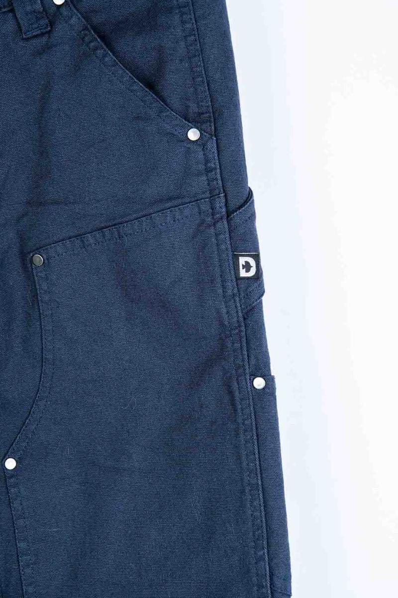 Anna Taskpant, 30" Inseam - Womens - uniform navy canvas 1
