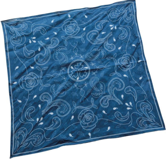 Bandana Nailguns & Roses - Womens - Indigo Blue 1