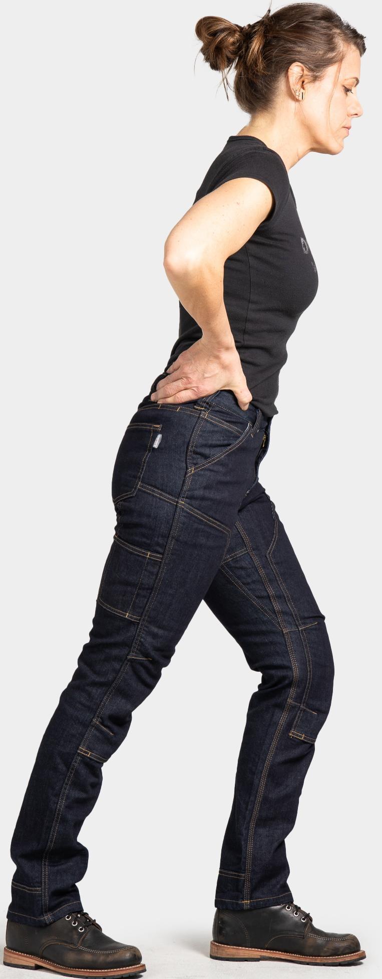 Britt Utility FR Pants, 34" Inseam - Womens - Indigo Denim 11