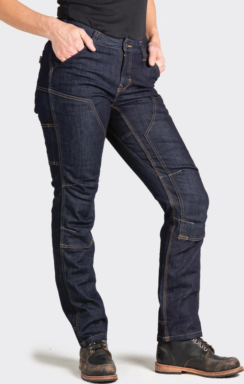 Britt Utility FR Pants, 34" Inseam - Womens - Indigo Denim 3