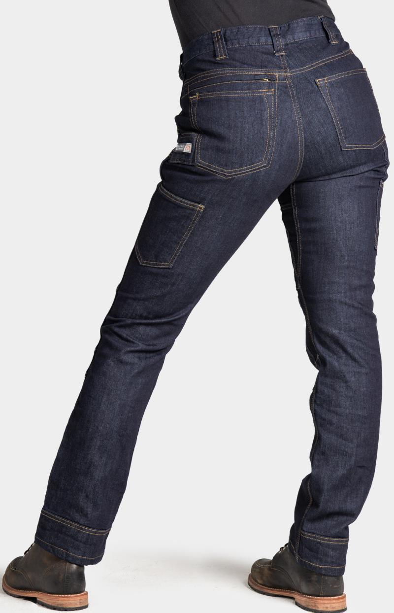 Britt Utility FR Pants, 34" Inseam - Womens - Indigo Denim 5