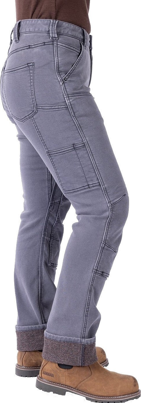 Britt Utility Hotswap Stretch Denim Pants, 28" Inseam - Womens - dark grey 1
