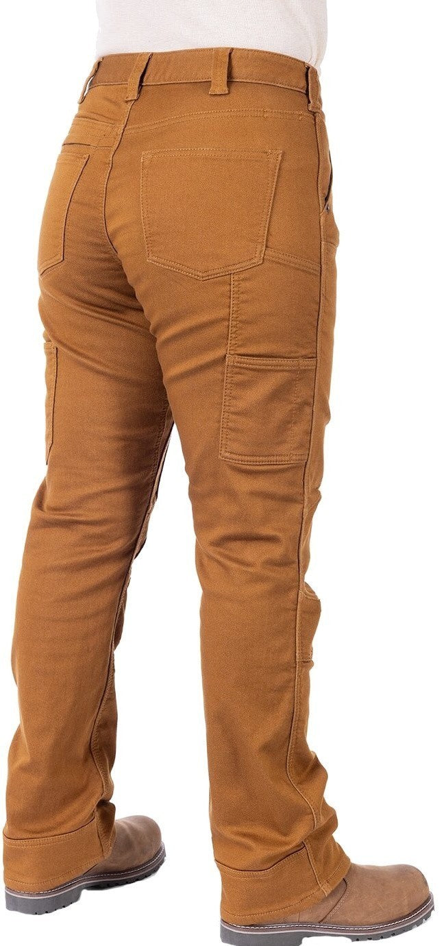 Britt Utility Hotswap Stretch Denim Pants, 28" Inseam - Womens - saddle brown 1