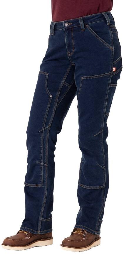 Britt Utility Hotswap Stretch Denim Pants, 30" Inseam - Womens - indigo 1
