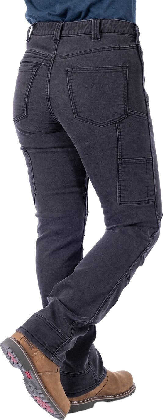 Britt Utility Hotswap Stretch Denim Pants, 32" Inseam - Womens - black 1