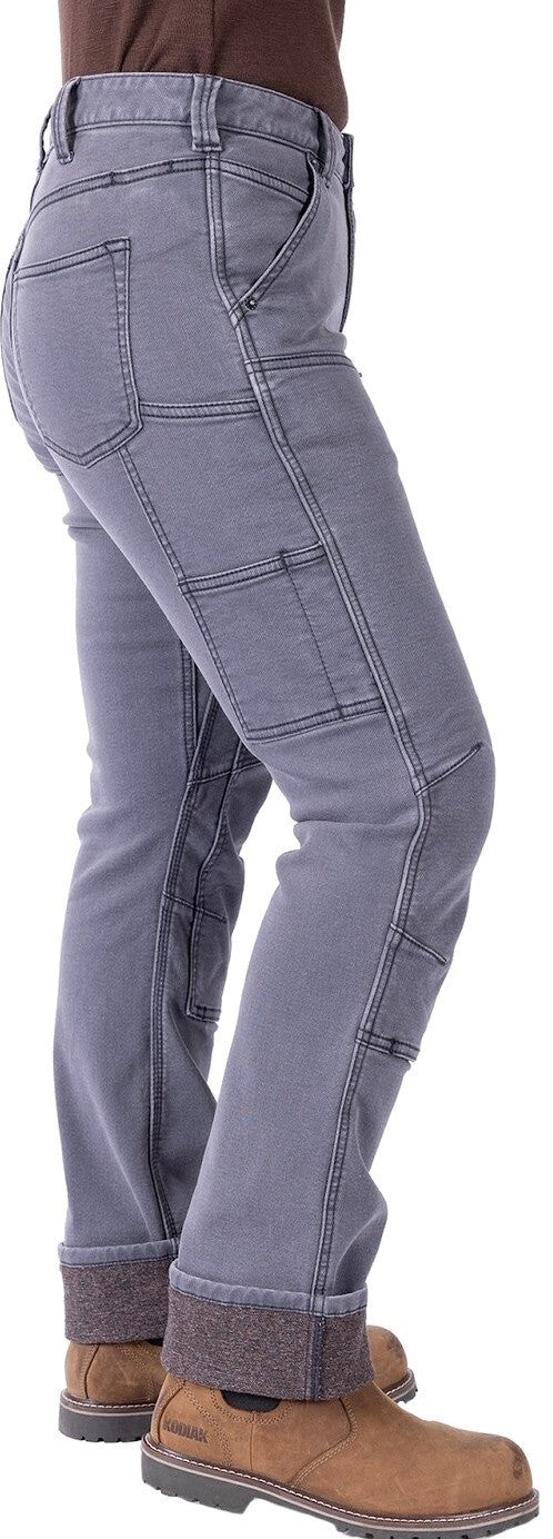 Britt Utility Hotswap Stretch Denim Pants, 34" Inseam - Womens - dark grey 1