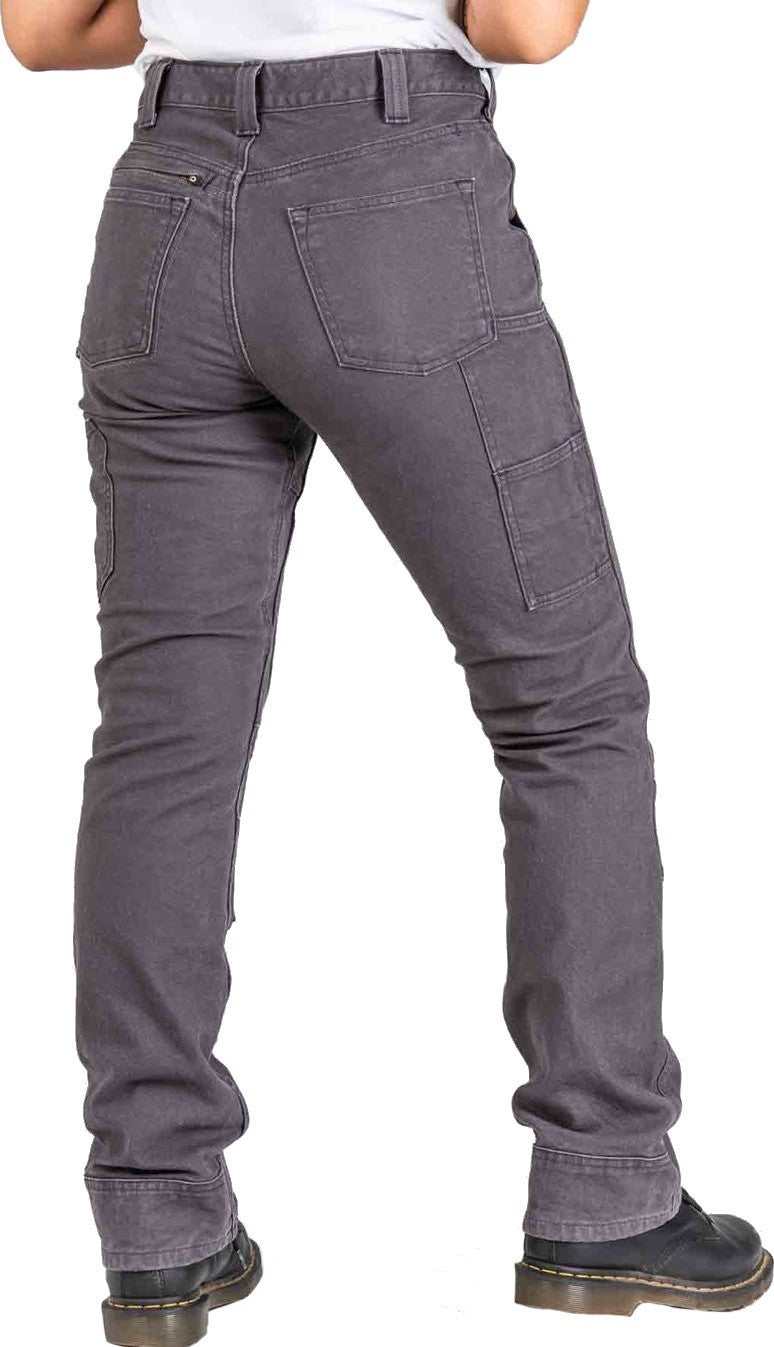 Britt Utility Pants, 32" Inseam - Womens - dark grey canvas 1