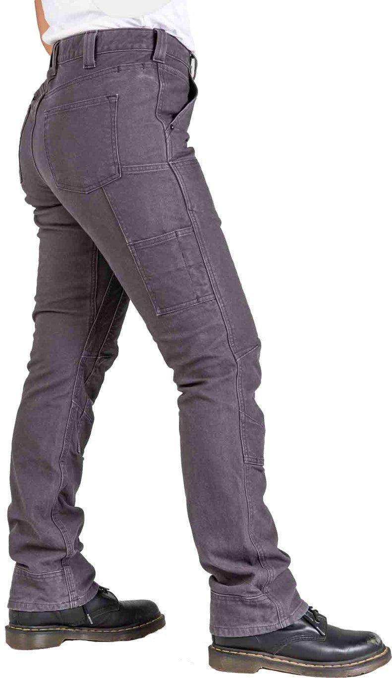 Britt Utility Pants, 32" Inseam - Womens - dark grey canvas 1