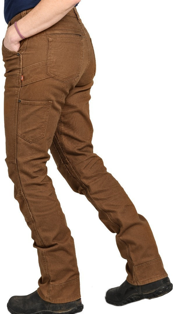 Britt Utility Pants, 32" Inseam - Womens - saddle brown 1