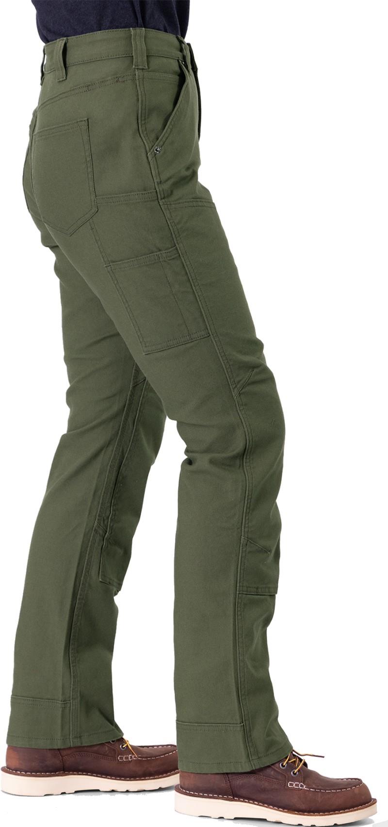 Britt Utility Pants, 36" Inseam - Womens - moss green 1