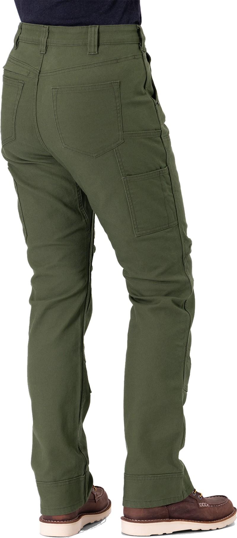 Britt Utility Pants, 36" Inseam - Womens - moss green 1