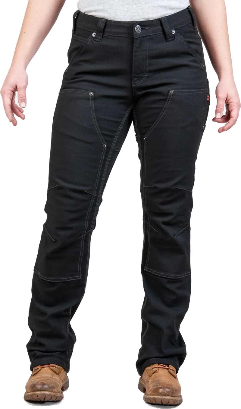 Britt Utility Pants, Canvas, 30" Inseam - Womens - no fade black canvas 1