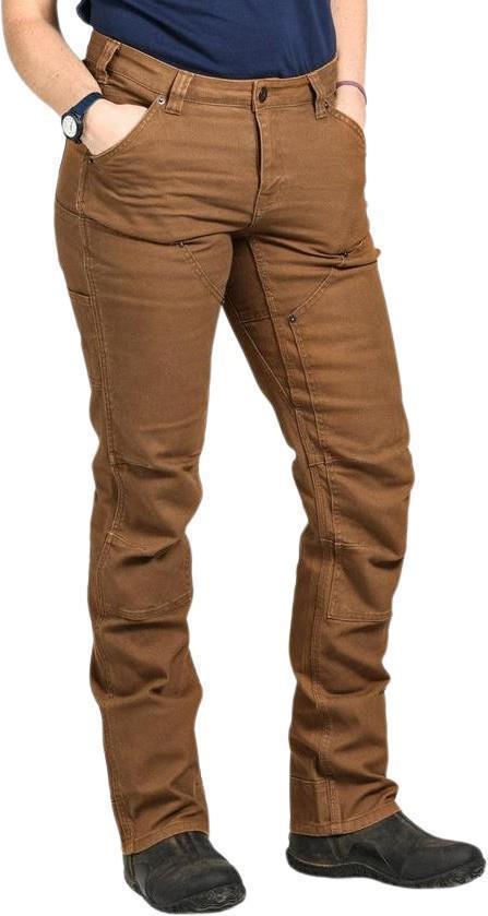 Britt Utility Pants, Canvas, 32" Inseam - Womens - Saddle Brown 1