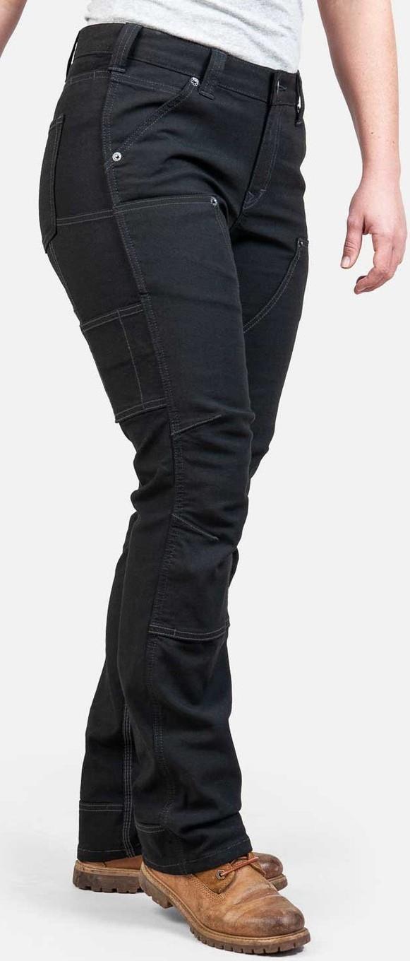 Britt Utility Pants, Canvas, 32" Inseam - Womens - no fade black canvas 1