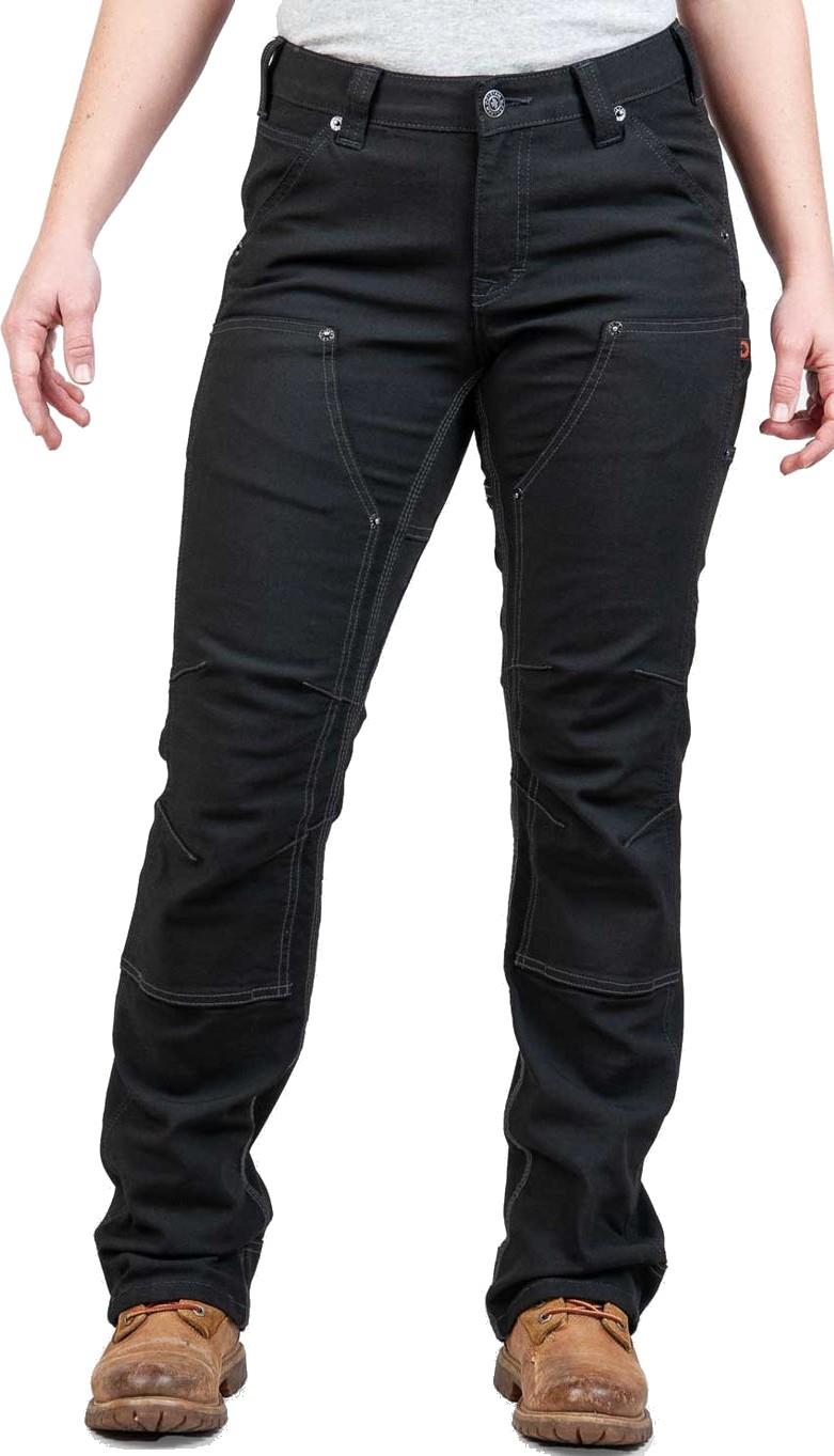 Britt Utility Pants, Canvas, 34" Inseam - Womens - no fade black canvas 1