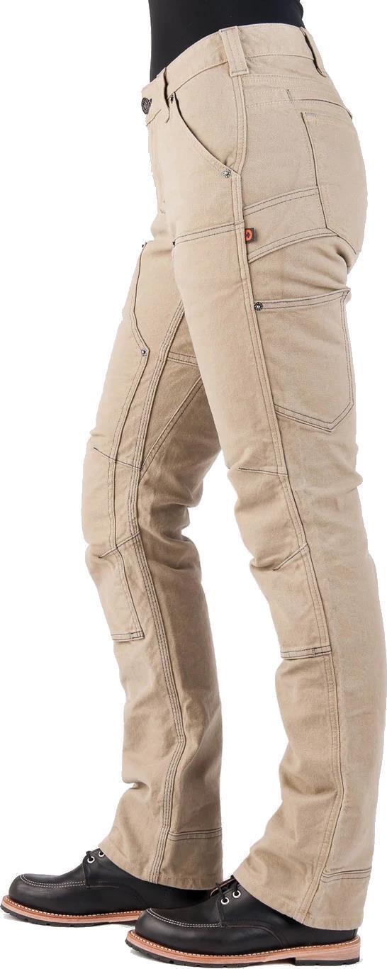 Britt Utility Pants, Denim, 30" Inseam - Womens - natural canvas 1