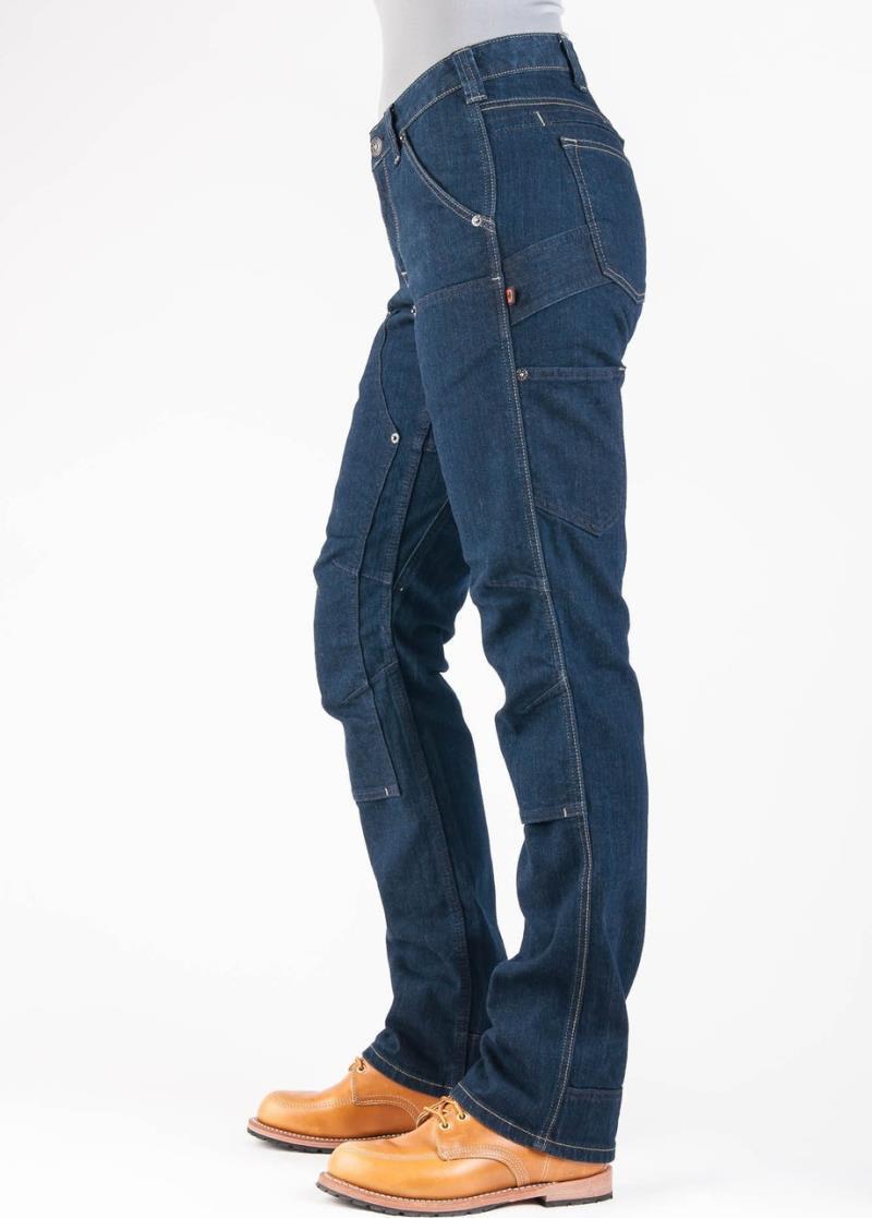 Britt Utility Pants, Denim, 32" Inseam - Womens - indigo denim 1