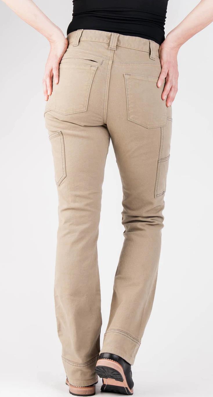 Britt Utility Pants, Natural Canvas, 30" Inseam - Womens - natural canvas 1
