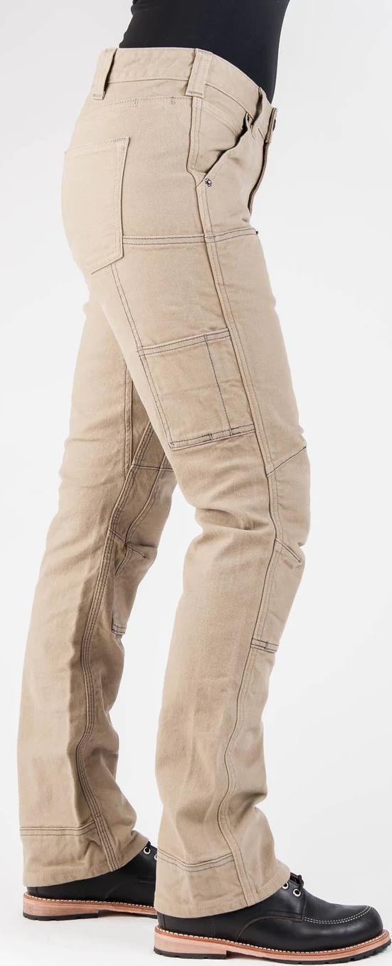 Britt Utility Pants, Natural Canvas, 30" Inseam - Womens - natural canvas 1