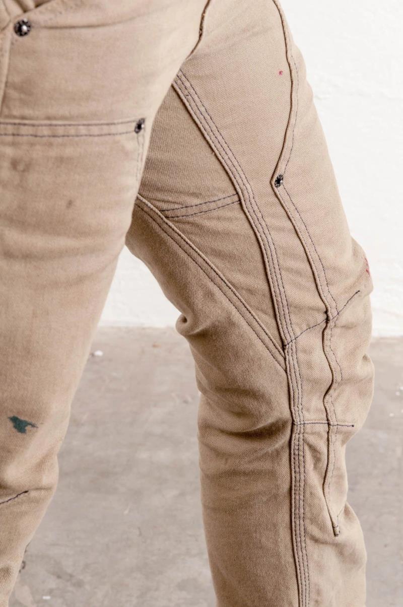 Britt Utility Pants, Natural Canvas, 30" Inseam - Womens - natural canvas 1