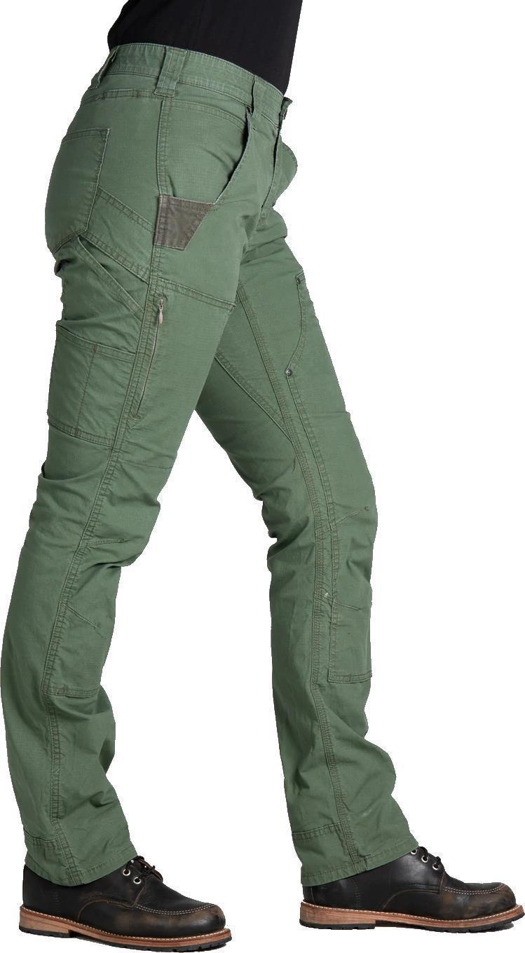 Britt X Ultralight Pants, 30" Inseam - Womens - Lichen Green Ripstop 3