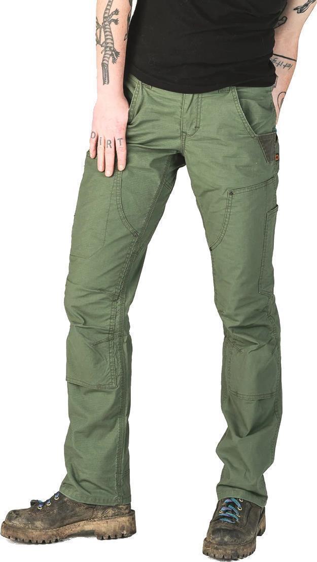 Britt X Ultralight Pants, 32" Inseam - Womens - Lichen Green Ripstop 1