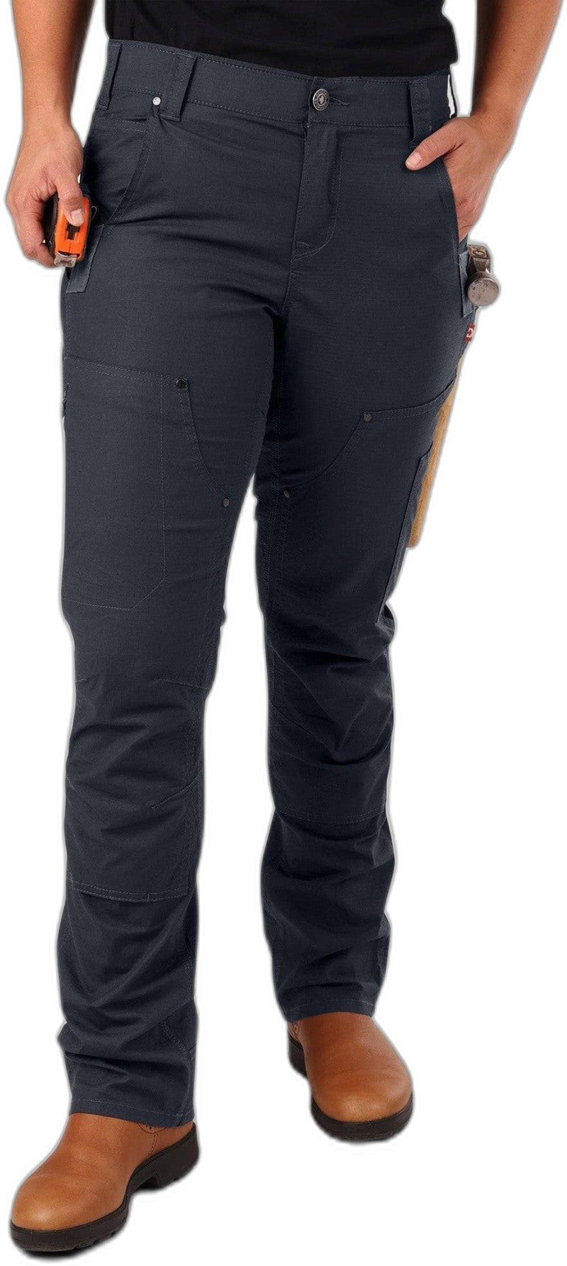 Britt X Ultralight Pants, 32" Inseam - Womens - navy ripstop 1