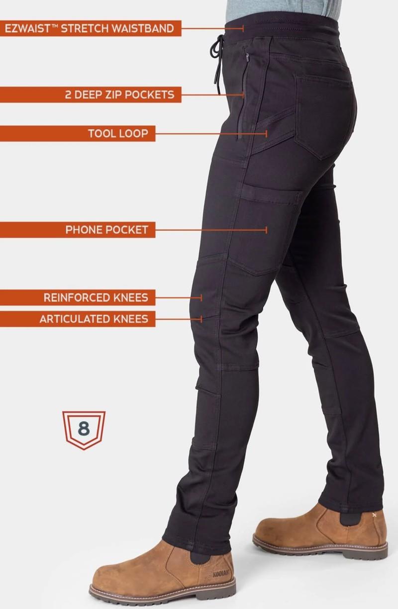 Christa X Pants, 33" Inseam - Womens - black 1
